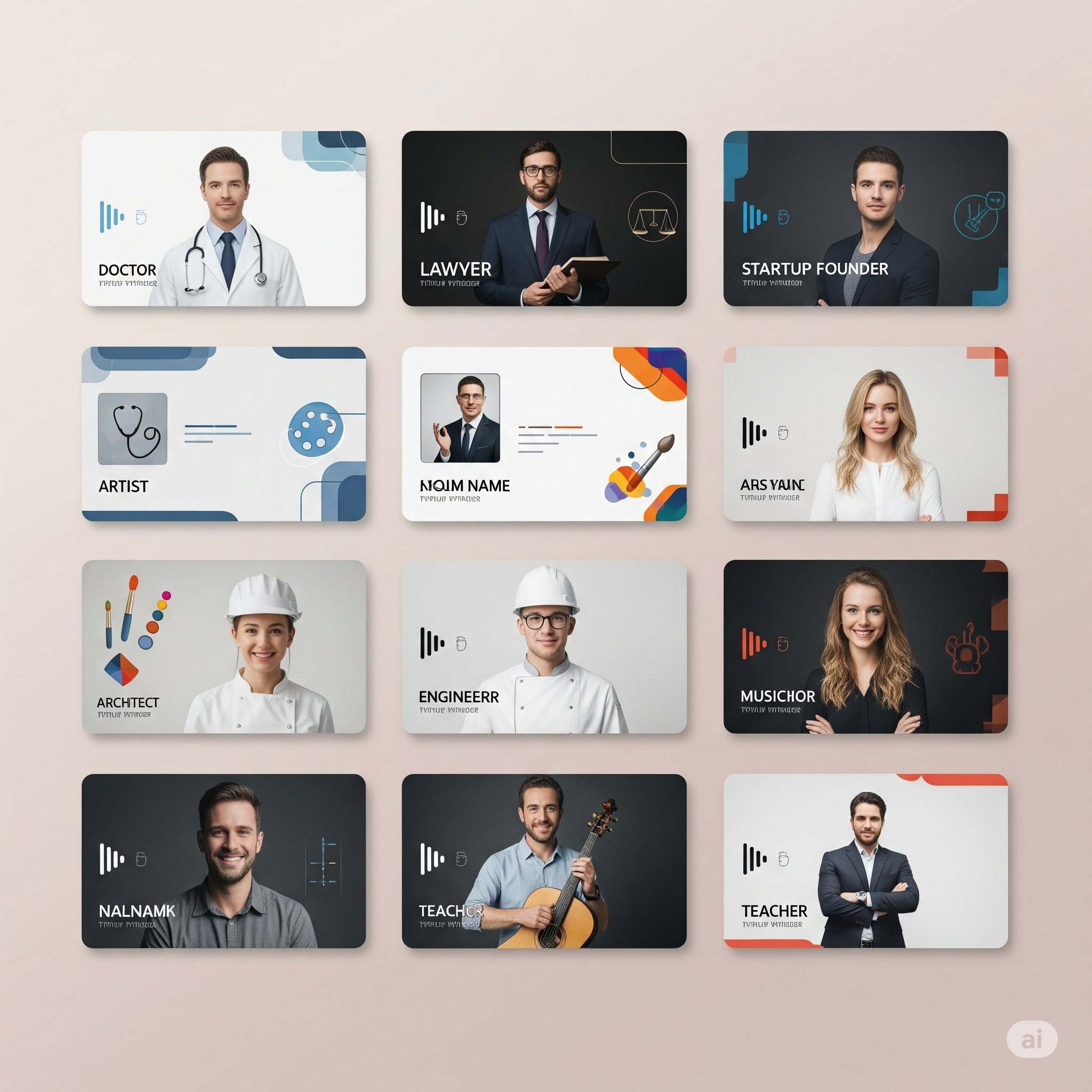 Profession-Specific Cards